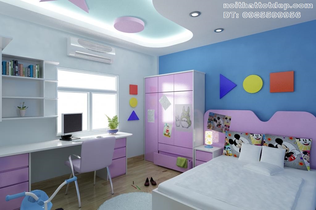 nội thất phòng ngủ trẻ em